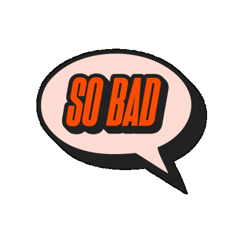 So Bad Sticker by Yoco