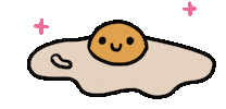Eat Fried Egg Sticker