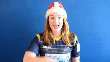 Santa Hat Christmas GIF by Worcester Warriors
