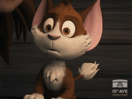Scared Animated Movie GIF by 10e Ave Productions