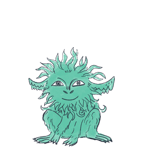 Garbage Sticker by Dirty Alchemy