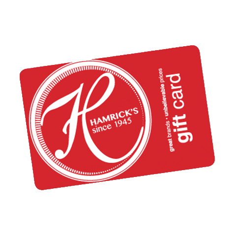 Hamrick's Sticker