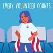 Every volunteer counts