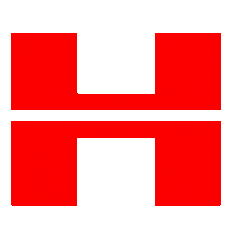 H Sticker by Hubtic