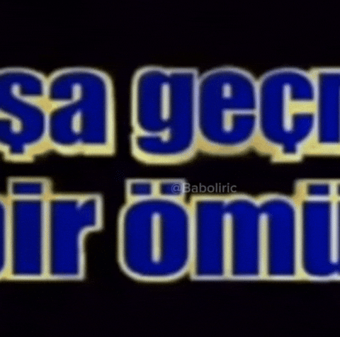 Turkish Yazı GIF