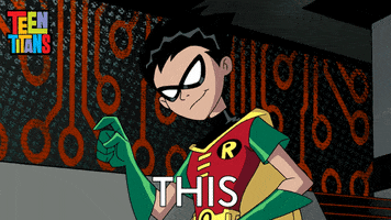 Teen Titans Point GIF by Cartoon Network