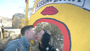 happyifyourehappy kiss GIF by Matt and Kim
