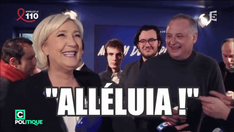 Marine Le Pen Citation GIF by franceinfo - Find & Share on GIPHY