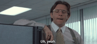 Image result for office space gif