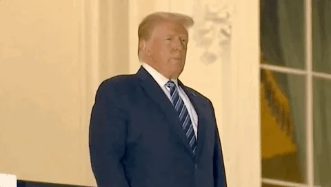 Gasping Donald Trump GIF