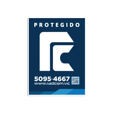 Radcom Alarmes Sticker