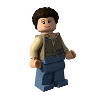 Princess Leia Lego Sticker by Star Wars
