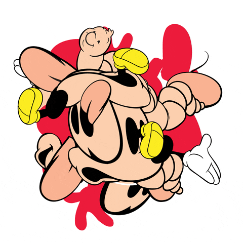 Mickey Mouse Art GIF by michael a. salter