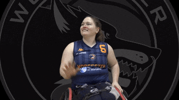 Happy Sport GIF by Worcester Wolves