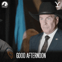 Paramount Network Hello GIF by Yellowstone