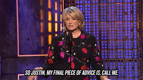 Martha Stewart GIF by mtv - Find & Share on GIPHY