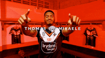 Thomas Mikaele GIF by Wests Tigers