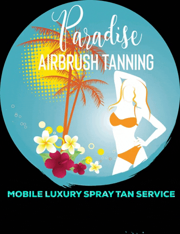 Spraytan Glow GIF by Paradise Airbrush Tanning