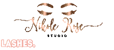 Lashes Waxing Sticker by Nikole Rose Studio