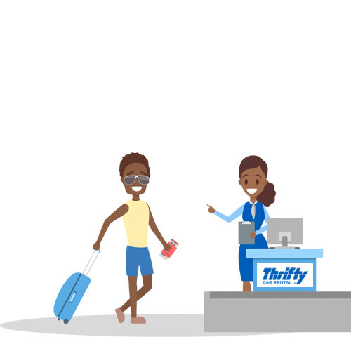 Traveling Summer Fun Sticker by ThriftyCarRental