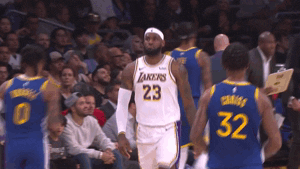 High Five Los Angeles GIF by NBA