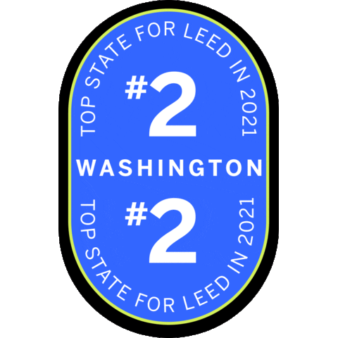 Washington Leed Sticker by U.S. Green Building Council