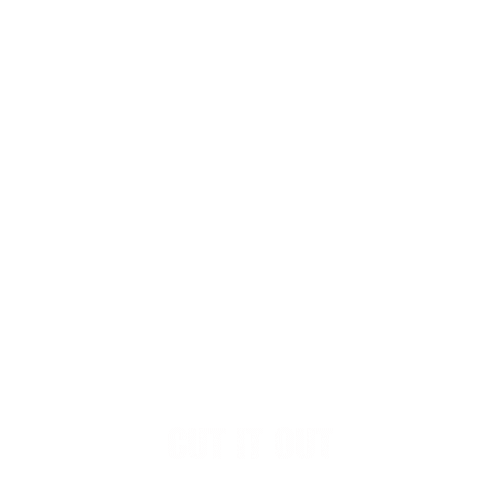 Cut It Out Sticker by Popular Demand Entertainment