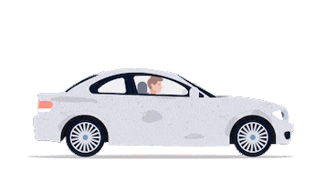 Car Sticker by Acquazero