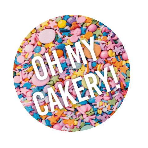 Cake Sticker by OH MY CAKERY