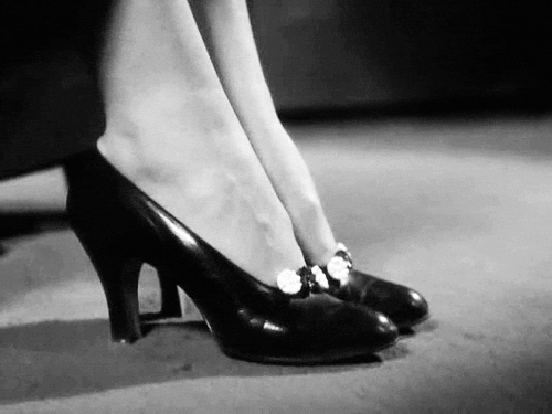 gold diggers of 1933 shoes GIF