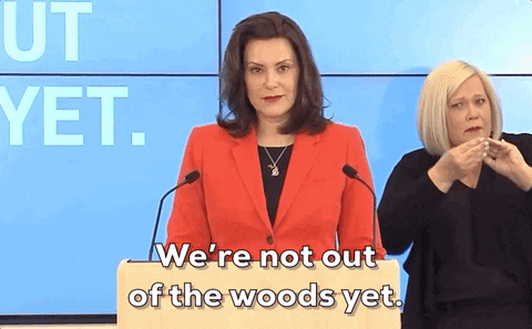 Were Not Out Of The Woods Yet GIFs - Get the best GIF on GIPHY
