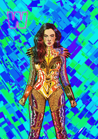 Wonder Woman Art GIF by Isaac Spellman