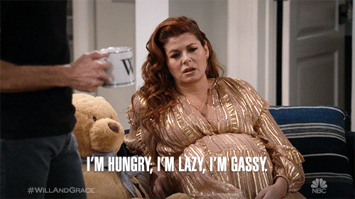 Hungry Debra Messing GIF by Will & Grace - Find & Share on GIPHY