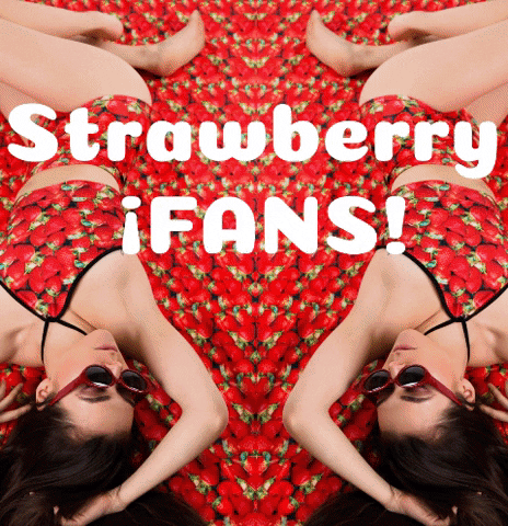 Strawberries Monkywear GIF by monky shop
