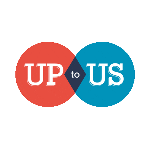 Politics Change Sticker by Up to Us