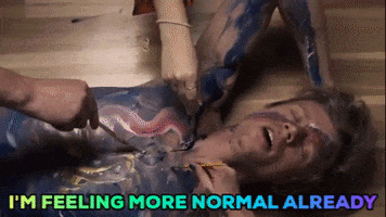 Paint Bodypaint GIF by File Under: Music