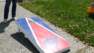 Cornhole Yes GIF by Saint Mary's College of California