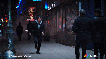 Organized Crime Running GIF by Law & Order