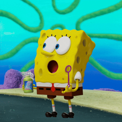Blowing Bubbles Spongebob Sqaurepants GIF by The SpongeBob Movie: Search for SquarePants