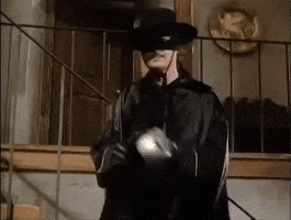 Mask Zorro GIF