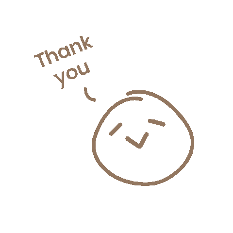 Thanks Branding Sticker