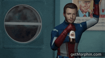 Sad Captain America GIF by Morphin