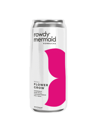 Rowdy Mermaid Kombucha Sticker