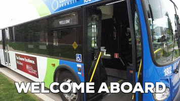 Welcome Aboard Get Connected GIF by Connect Transit