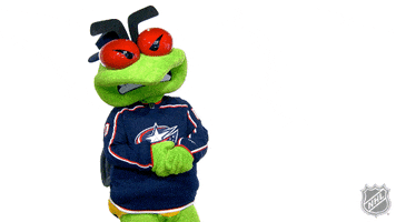 Confused Columbus Blue Jackets GIF by NHL