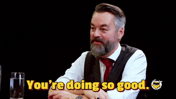 Hot Ones Doing Good GIF by First We Feast