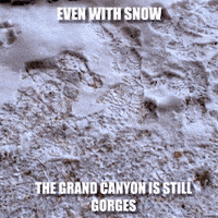 Snow Gorges GIF by GrandCanyonTV