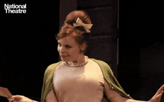 Posing James Corden GIF by National Theatre