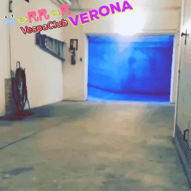 Horror Scooter GIF by Vespa Club Verona