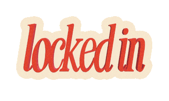 Locked In Sticker by Leading Ladies PH